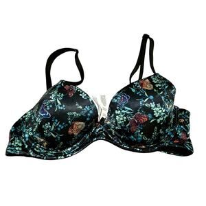 Victoria's Secret lined demi butterfly bra size 32C